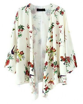 Womens-Summer-Bird-Floral-Pattern-Printed-Batwing-Sleeve-Chiffon-Kimono-Cardigan-Jacket-Coat-Blouse-Shirts-Tops-0