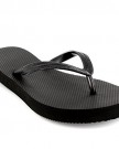 Womens-Top-Plain-Brasil-Holiday-Sandals-Beach-Summer-Flip-Flops-Black-5-0
