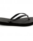 Womens-Top-Plain-Brasil-Holiday-Sandals-Beach-Summer-Flip-Flops-Black-5-0-2