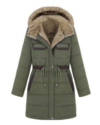 Womens-cotton-padded-clothes-Winter-Coat-Hood-Parka-Overcoat-Long-Jacket-Size-SUK6-Green-0