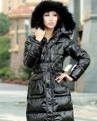 YABEIQIN-Women-Luxury-Camouflage-Fur-Hooded-Duck-Down-Jacket-Puffer-Long-Coat-Parka-M-Black-0-2