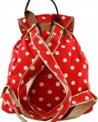 YU-fashions-POLKA-DOT-Backpack-SPOTTY-Rucksack-School-Bag-RED-0-0