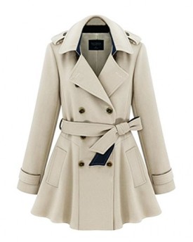 ZLYC-Women-Lady-Fashion-Fit-Flare-Beltted-Double-Breasted-Classic-Trench-Coat-Tag-XLUK16-0