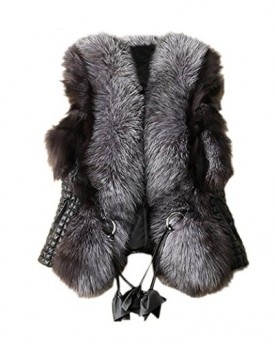 Zeagoo-Women-Fur-Leather-Outerwear-Coat-Jacket-Vest-0
