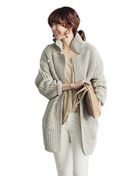 Zeagoo-Womens-Long-Sleeve-Knitted-Winter-Jacket-Large-Coat-Cardigan-Sweaters-0