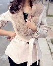 Zeagoo-Womens-Winter-Woolen-Fur-Collar-Beige-Irregular-Hem-Coat-Jacket-Outerwear-0-0