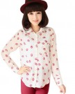 Zehui-Womens-Button-Down-OL-Shirt-Blouse-New-Collared-Chiffon-Long-Sleeve-Kiss-Printed-UK12-0-2