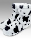 Zhu-Zhu-Cow-Plush-Feet-Warmers-Microwavable-Slipper-Boots-0-0