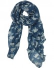 eFutureTM-Dark-Blue-Fashion-Gorgeous-Ultra-Soft-Paris-Yarn-Elephant-Print-Long-Scarf-Shawl-Wrap-eFutures-nice-Keyring-0