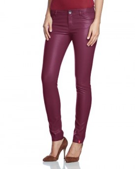 edc-by-ESPRIT-Womens-Skinny-Slim-FitTrousers-Purple-Violett-557-LIGHT-AUBERGINE-0