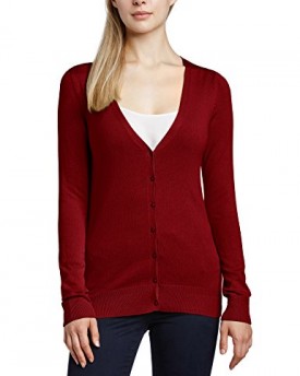 edc-by-Esprit-Womens-084CC1I034-Long-Sleeve-Cardigan-Ribbon-Red-Size-10-Manufacturer-SizeSmall-0