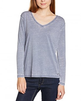 edc-by-Esprit-Womens-094CC1K039-Long-Sleeve-T-Shirt-Blissful-Blue-Size-14-Manufacturer-SizeLarge-0