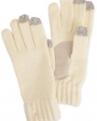 isotoner-Chunky-Knit-3-Finger-Smartouch-Womens-Gloves-Cream-One-Size-0