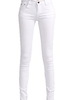 niceeshopTM-Casual-Pencil-Skinny-Leg-Jeggings-Pants-Stretchy-JeansWhite-S-0