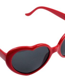 niceeshopTM-Oversized-Heart-Shaped-Plastic-Frame-Sunglasses-EyewearBright-Red-0