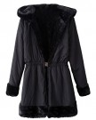 niceeshopTM-Womens-Warm-Faux-Mink-Fur-Long-Coat-Hooded-Trench-Jacket-BlackL-0-0