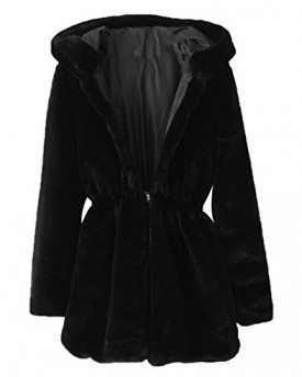 niceeshopTM-Womens-Warm-Faux-Mink-Fur-Long-Coat-Hooded-Trench-Jacket-BlackL-0