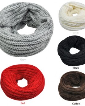 tinxs-Black-Warm-Ladies-Winter-knitted-Circle-Crochet-Snood-Neck-Loop-Scarf-Shawl-0-0