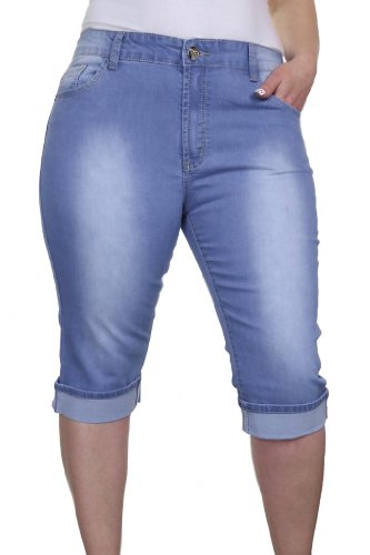 1441-Plus-Size-Stretch-Denim-Roll-Up-Crop-Jeans-Fade-Pale-Blue-14-0-1