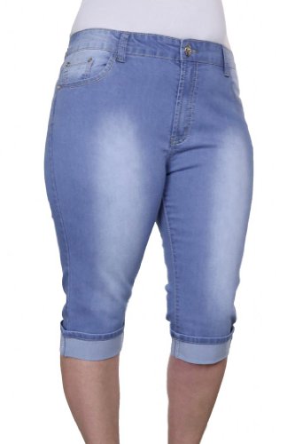 1441-Plus-Size-Stretch-Denim-Roll-Up-Crop-Jeans-Fade-Pale-Blue-14-0-2