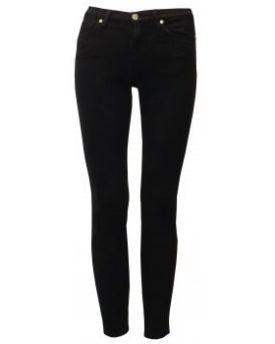 7-For-All-Mankind-Womens-Slim-Illusion-High-Waisted-Skinny-Jean-in-Silk-Touch-Black-SIZE-27-0