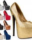 74V-Womens-Black-Faux-Sluede-Platform-Peep-Toe-Ladies-7-Inch-Stiletto-Heel-Court-Shoes-Size-7-0-3