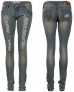 9E-Womens-Light-Blue-Ripped-Embellished-Ladies-Skinny-Slim-Ripped-Jeans-Trousers-Size-10-0-0