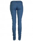9R-Womens-Blue-Denim-Ladies-Creased-Stretch-Skinny-Fitted-Pants-Jeans-Size-10-0