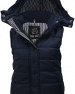 AMBER-ORCHID-NEW-LADIES-SLEEVELESS-HOOD-QUILTED-GILET-VEST-BODYWARMER-WOMENS-JACKET-8-14-10-Navy-0