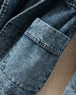 Alralel-Women-Autumn-Denim-Hooded-Waisted-Wrap-Jacket-Trench-Coat-Outwear-One-Size-Blue-0-6