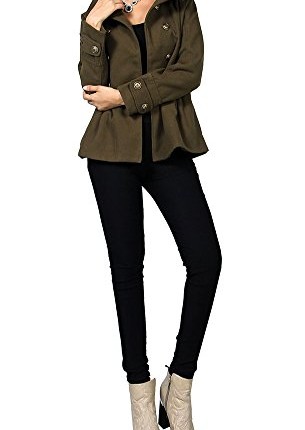 Alralel-Women-Autumn-Winter-Woolen-Blend-Retro-Chic-Jacket-Trench-Outwear-Coat-S-Armygreen-0