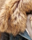 Alralel-Women-Winter-Denim-Faux-Fur-Hooded-Slim-Fitted-Quilted-Coat-Jacket-XXXL-Blue-0-4