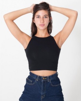 American-Apparel-Sleeveless-Crop-Top-5-Colours-Sizes-XS-L-Black-S-0