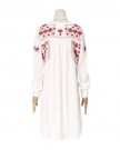 Artka-Womens-Spring-Ethnic-Embroidery-Comfy-Linen-Long-BlouseWhiteL-0-6