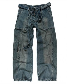 BNWT-Clove-Wide-Leg-Loose-Fit-Stone-Wash-Blue-Denim-Jeans-Sz-UK-12-2420-0