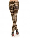 Banned-Striped-Steampunk-Skinny-Fit-Jeans-BlackBrown-16-UK-0-1