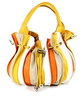Belli-Globe-Bag-Womens-Italian-Multicolored-Genuine-Nappa-Leather-Shopper-Pouch-Bag-White-Orange-Yellow-30x21x24-cm-W-x-H-x-D-0