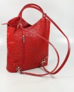 Belli-Italian-Handbag-Women-Shoulder-Bag-Backpack-2in1-Genuine-Leather-Ostrich-Embossing-Red-28x28x8-cm-W-x-H-x-D-0-0