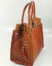 Belli-Womens-Italian-Genuine-Leather-Handbag-Croco-Embossing-Brown-31x25x16-cm-W-x-H-x-D-0-2