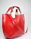 Belli-Womens-Italian-Genuine-Leather-Handbag-Tote-Bag-Red-41x32x15-cm-W-x-H-x-D-0-0