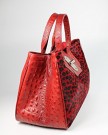 Belli-Womens-Italian-Genuine-Leather-Tote-Bag-Real-Fur-Croco-Embossing-Leo-Bordeaux-Red-365x24x18-cm-W-x-H-x-D-0-4