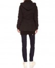 Bench-Womens-RAZZER-II-Long-Coat-Long-sleeve-Jacket-Black-Noir-Black-12-Brand-size-M-0-0
