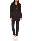 Bench-Womens-RAZZER-II-Long-Coat-Long-sleeve-Jacket-Black-Noir-Black-12-Brand-size-M-0