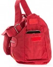Big-Handbag-Shop-Unisex-Lightweight-Fabric-Medium-Messenger-Bag-with-Pouch-042AK-Electric-Blue-0-5
