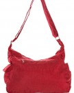 Big-Handbag-Shop-Unisex-Lightweight-Fabric-Medium-Messenger-Bag-with-Pouch-042AK-Electric-Blue-0-7