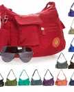 Big-Handbag-Shop-Unisex-Lightweight-Fabric-Medium-Messenger-Bag-with-Pouch-042AK-Electric-Blue-0-8