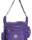 Big-Handbag-Shop-Unisex-Lightweight-Fabric-Medium-Messenger-Bag-with-Pouch-507K-Lavender-0