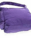 Big-Handbag-Shop-Unisex-Lightweight-Fabric-Medium-Messenger-Bag-with-Pouch-507K-Lavender-0-2