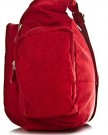 Big-Handbag-Shop-Unisex-Lightweight-Fabric-Medium-Messenger-Bag-with-Pouch-507K-Lavender-0-3