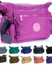 Big-Handbag-Shop-Unisex-Medium-Fabric-Messenger-Bag-with-Pouch-605K-Turquoise-0-5